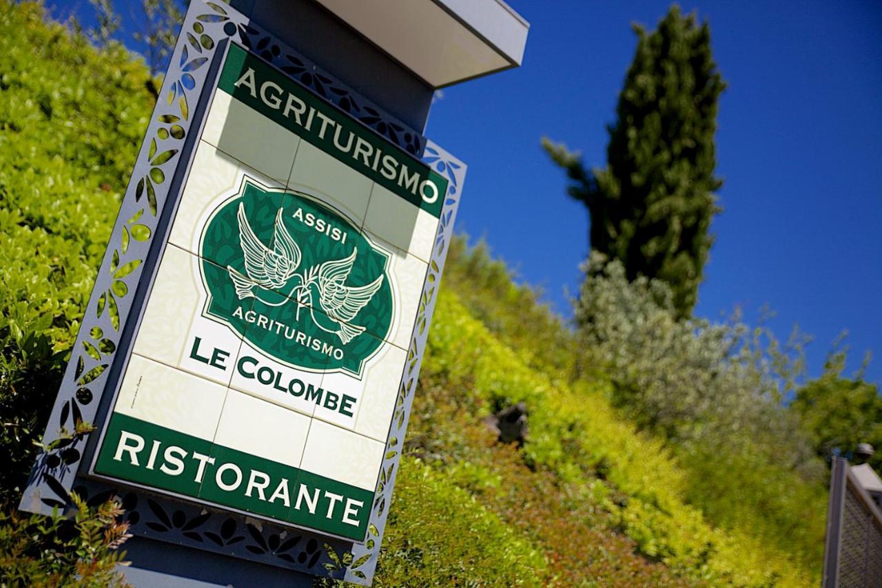 Agriturismo Le Colombe Ассізі Екстер'єр фото